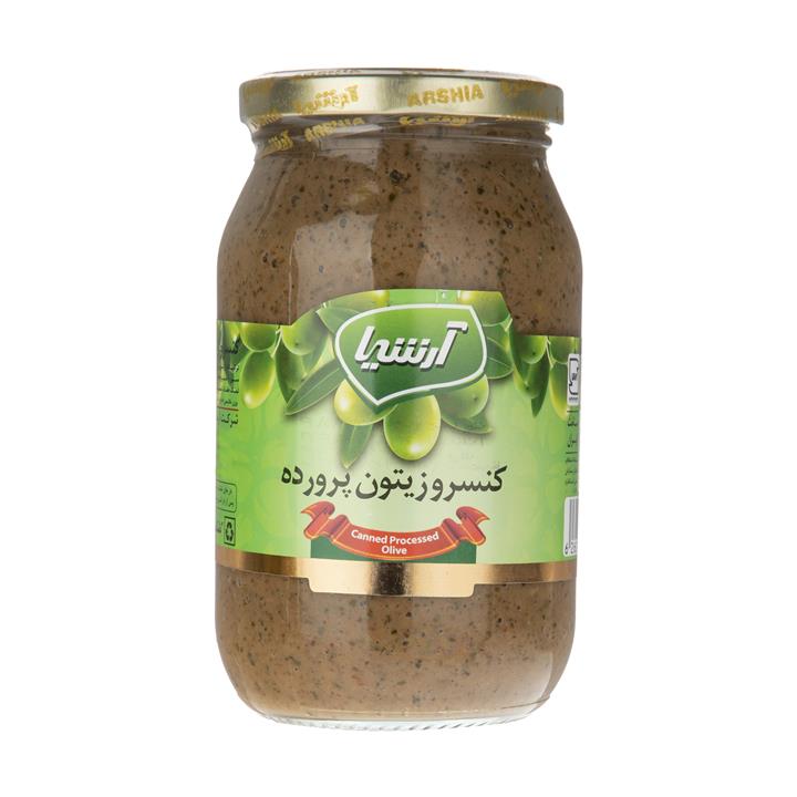 زیتون پرورده آرشیا مقدار 500 گرم Arshia Processed Olives 500gr